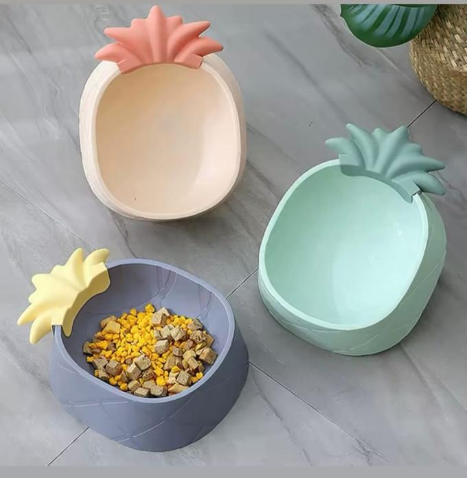Gamelle de nourriture pour chat et chien en forme d'ananas